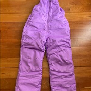 Kids Purple Snow Pants